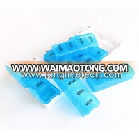 Plastic pill box with 28-cases